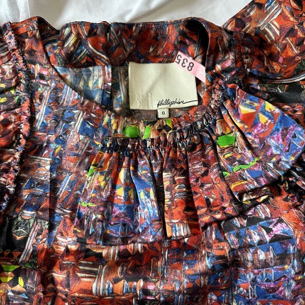 3.1 Phillip Lim Silk Top size XS - Picture 3 of 3